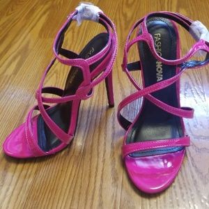 NIB Pink Fashion Nova Heels